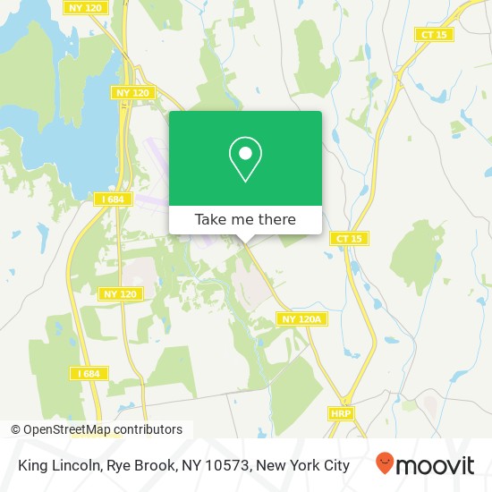 King Lincoln, Rye Brook, NY 10573 map
