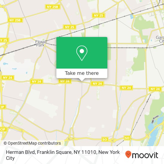 Herman Blvd, Franklin Square, NY 11010 map