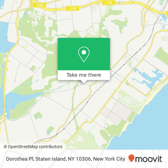 Dorothea Pl, Staten Island, NY 10306 map