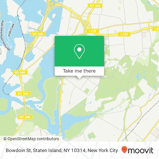 Bowdoin St, Staten Island, NY 10314 map