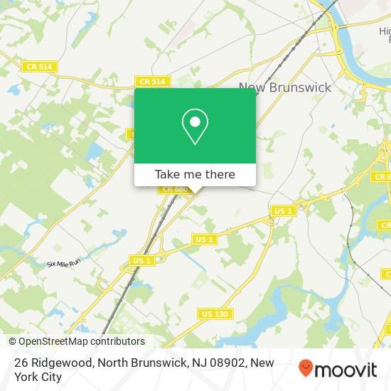 26 Ridgewood, North Brunswick, NJ 08902 map