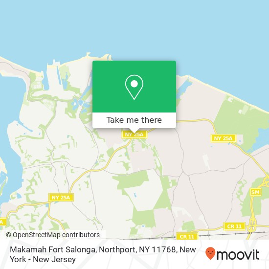 Makamah Fort Salonga, Northport, NY 11768 map