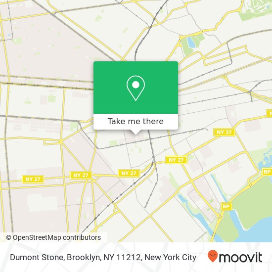 Dumont Stone, Brooklyn, NY 11212 map