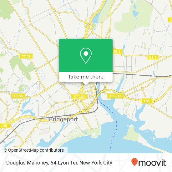 Mapa de Douglas Mahoney, 64 Lyon Ter