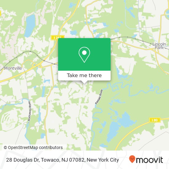 28 Douglas Dr, Towaco, NJ 07082 map