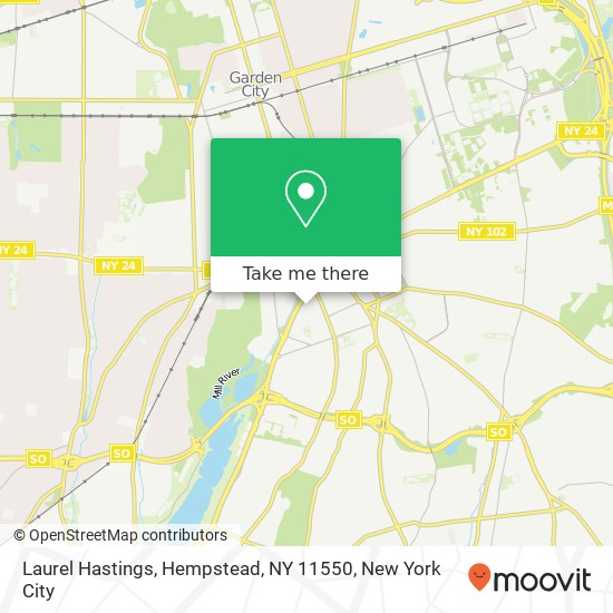 Laurel Hastings, Hempstead, NY 11550 map