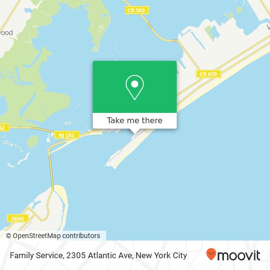 Family Service, 2305 Atlantic Ave map