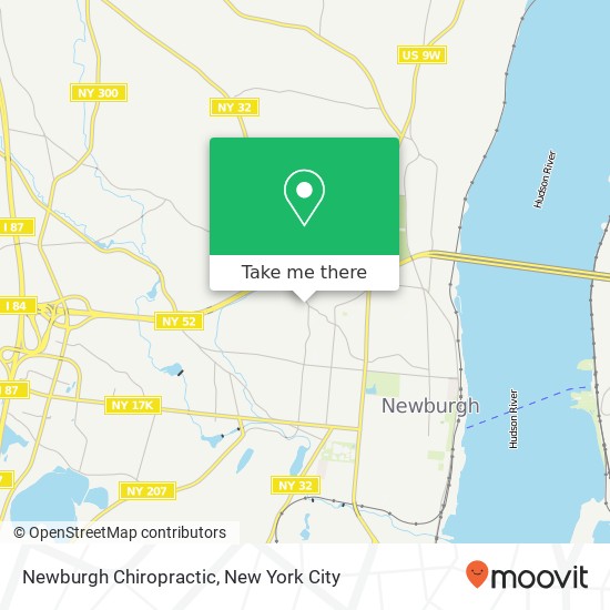 Mapa de Newburgh Chiropractic, 3 Pierces Rd