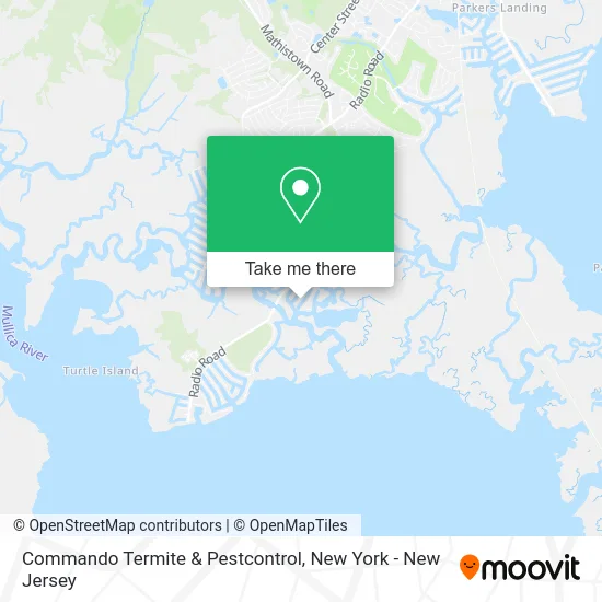 Commando Termite & Pestcontrol, 49 S Spinnaker Dr map