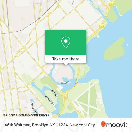 66th Whitman, Brooklyn, NY 11234 map