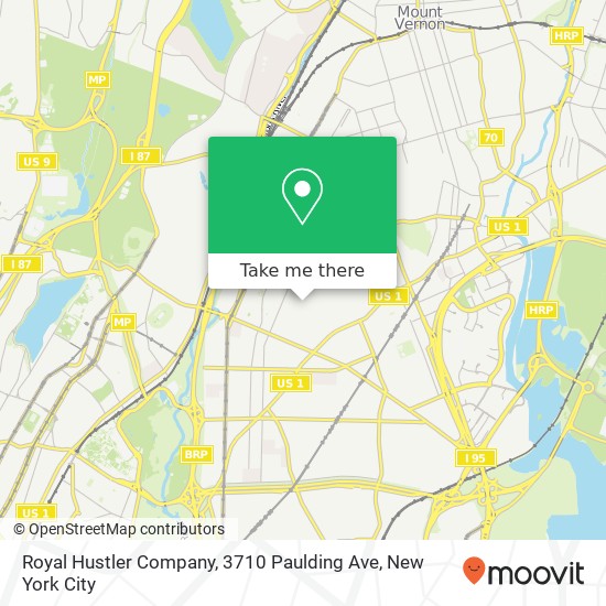 Royal Hustler Company, 3710 Paulding Ave map