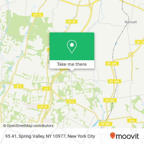 95 41, Spring Valley, NY 10977 map