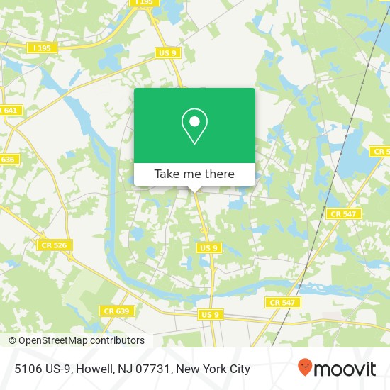 5106 US-9, Howell, NJ 07731 map