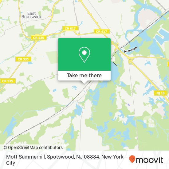 Mapa de Mott Summerhill, Spotswood, NJ 08884