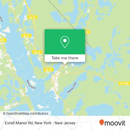 Estell Manor Rd, Millville, NJ 08332 map