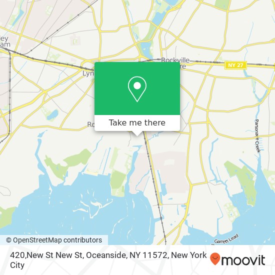 420,New St New St, Oceanside, NY 11572 map