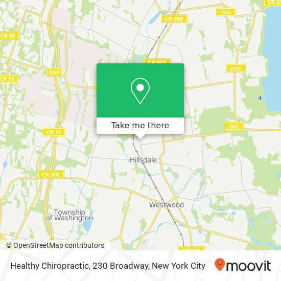 Mapa de Healthy Chiropractic, 230 Broadway