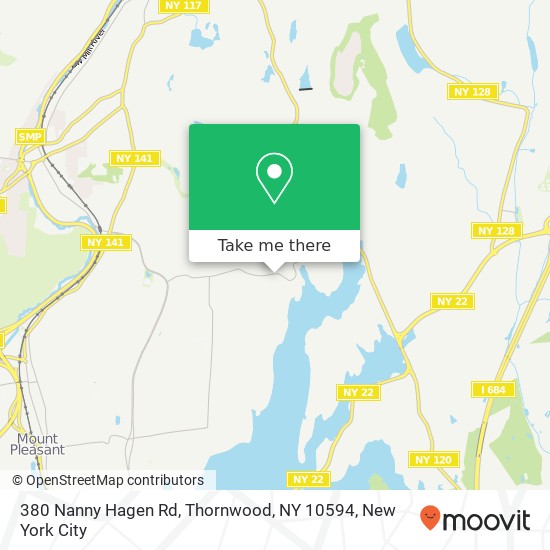 380 Nanny Hagen Rd, Thornwood, NY 10594 map