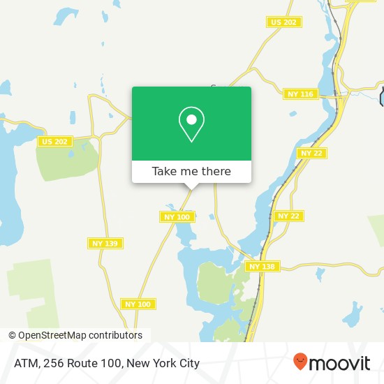 Mapa de ATM, 256 Route 100