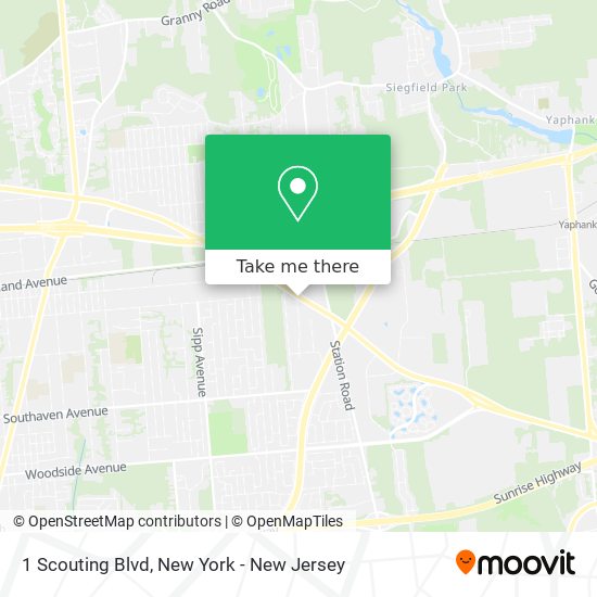 1 Scouting Blvd map