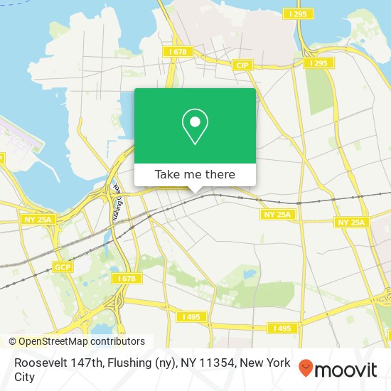 Roosevelt 147th, Flushing (ny), NY 11354 map