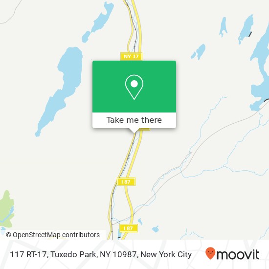 117 RT-17, Tuxedo Park, NY 10987 map
