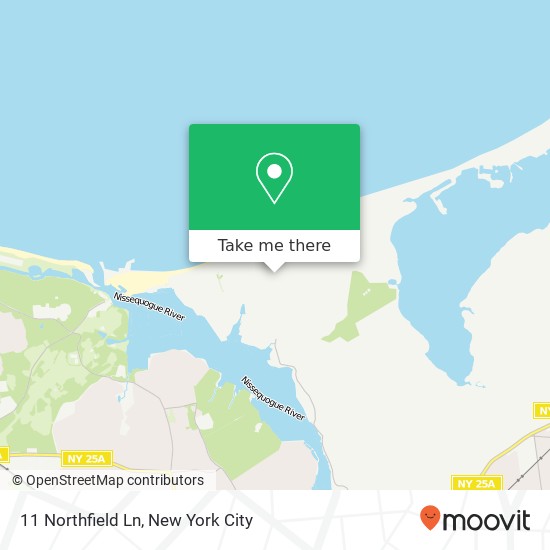 Mapa de 11 Northfield Ln, St James, NY 11780