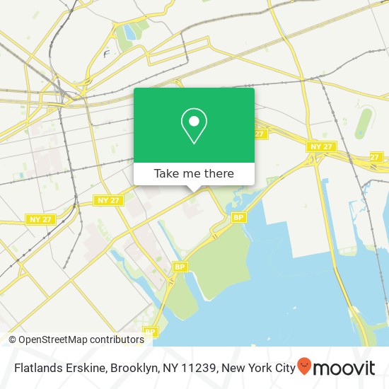 Flatlands Erskine, Brooklyn, NY 11239 map