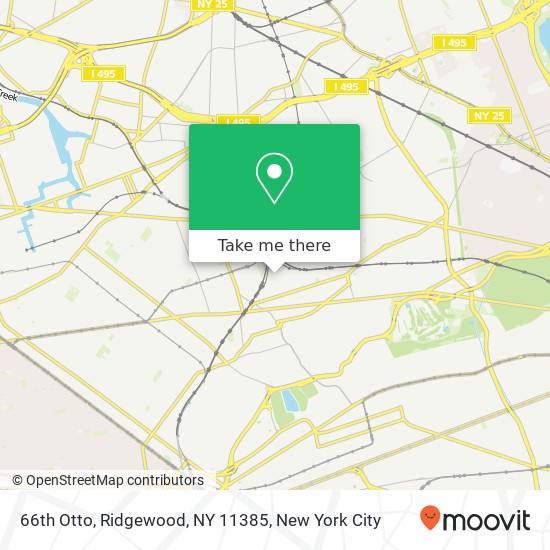 66th Otto, Ridgewood, NY 11385 map