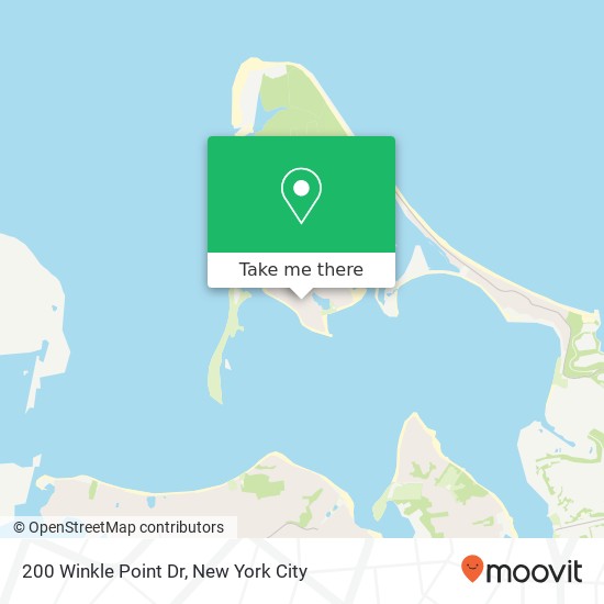 Mapa de 200 Winkle Point Dr, Northport, NY 11768