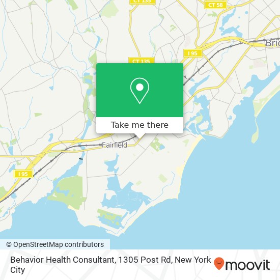 Behavior Health Consultant, 1305 Post Rd map