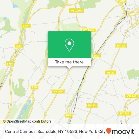 Central Campus, Scarsdale, NY 10583 map