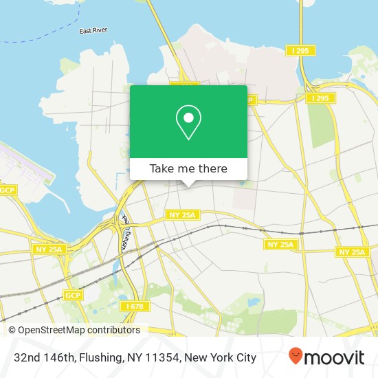 32nd 146th, Flushing, NY 11354 map