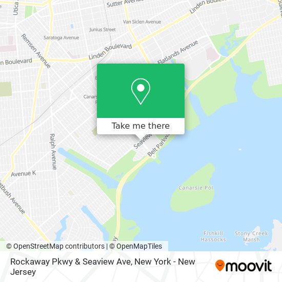 Rockaway Pkwy & Seaview Ave map