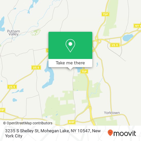 3235 S Shelley St, Mohegan Lake, NY 10547 map