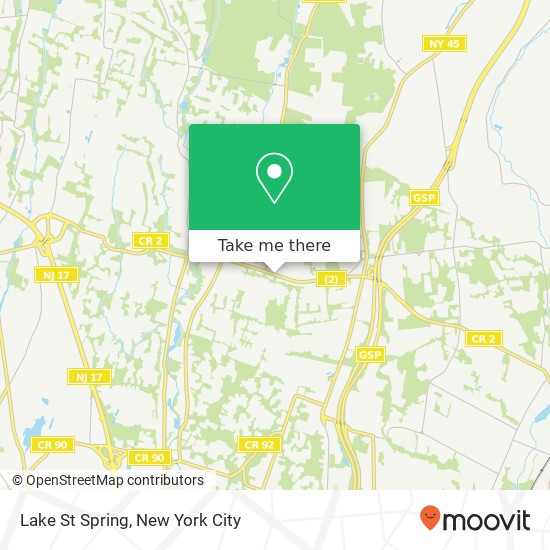 Lake St Spring, Upper Saddle River, NJ 07458 map