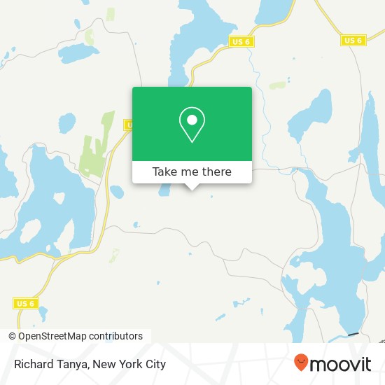 Mapa de Richard Tanya, Mahopac, NY 10541