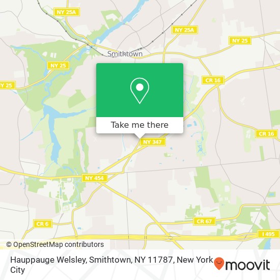 Hauppauge Welsley, Smithtown, NY 11787 map