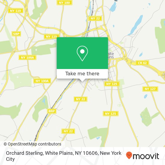 Mapa de Orchard Sterling, White Plains, NY 10606