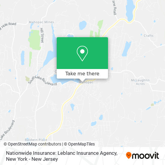 Mapa de Nationwide Insurance: Leblanc Insurance Agency