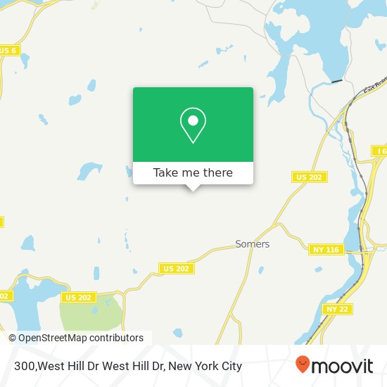 300,West Hill Dr West Hill Dr, Somers, NY 10589 map