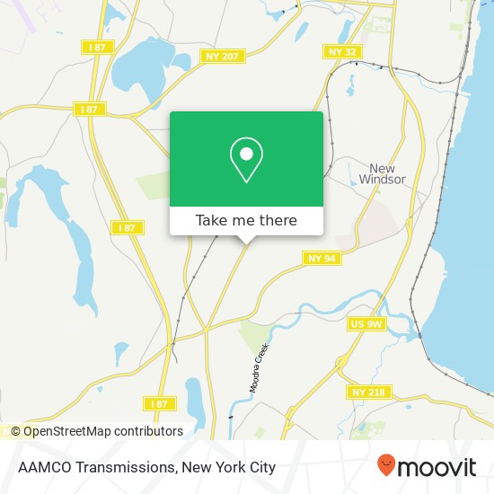 Mapa de AAMCO Transmissions, 295 Windsor Hwy