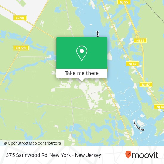375 Satinwood Rd, Millville, NJ 08332 map
