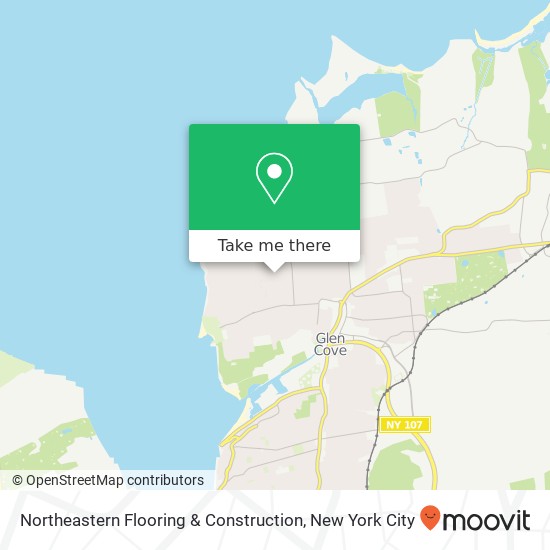 Mapa de Northeastern Flooring & Construction