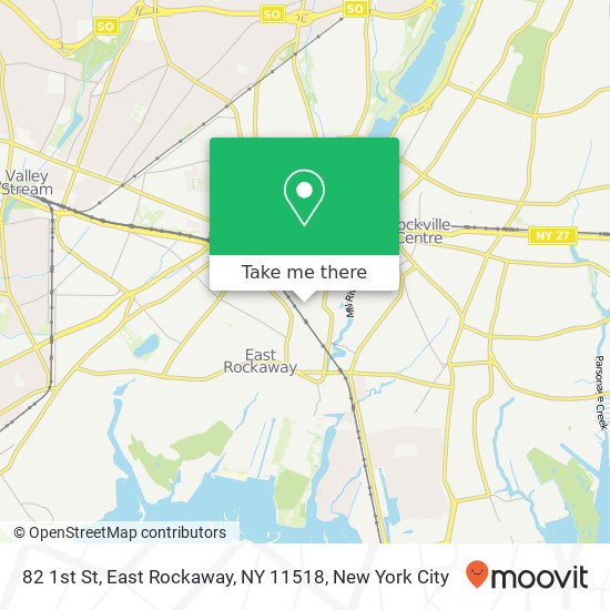 82 1st St, East Rockaway, NY 11518 map