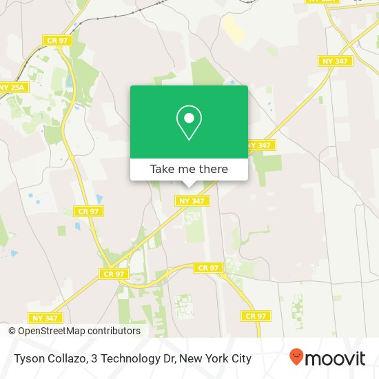 Mapa de Tyson Collazo, 3 Technology Dr