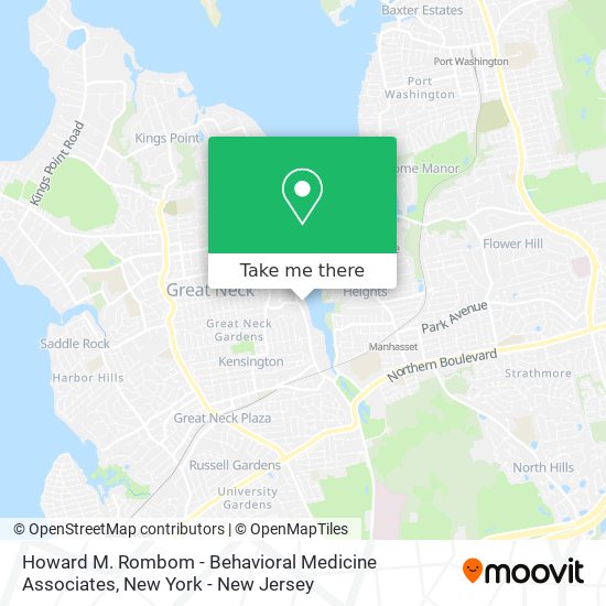 Mapa de Howard M. Rombom - Behavioral Medicine Associates