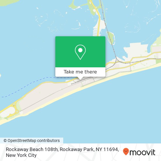 Rockaway Beach 108th, Rockaway Park, NY 11694 map