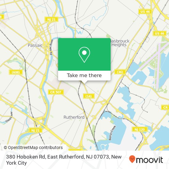 380 Hoboken Rd, East Rutherford, NJ 07073 map