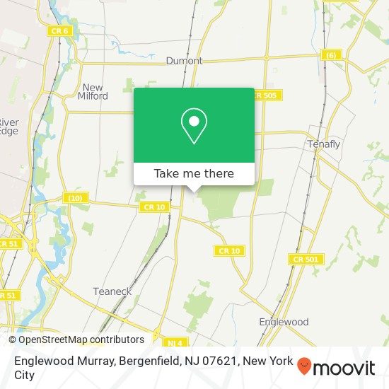 Englewood Murray, Bergenfield, NJ 07621 map